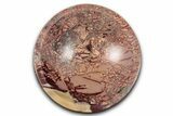 Polished Saharan Desert Jasper Dish - Morocco #349399-1